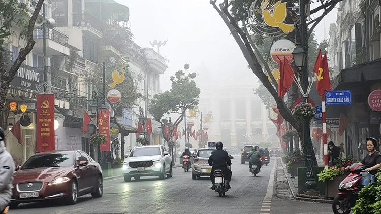 Thời tiết hôm nay (3/3): Bắc Bộ mưa phùn, sương mù về đêm và sáng sớm. Ảnh minh họa: baotintuc.vn