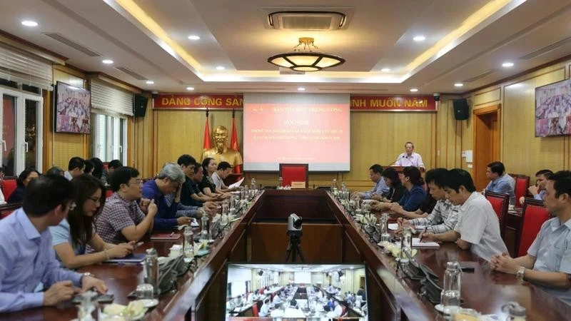 Ban Tổ chức Trung ương tổ chức thông báo nhanh kết quả Hội nghị Trung ương 10 khóa XIII.