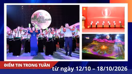 Điểm tin thời sự trong tuần từ 12/10 - 18/10/2026