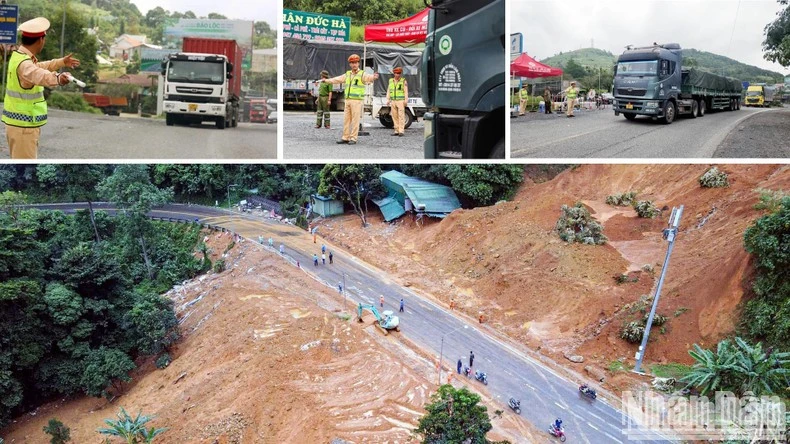Toàn cảnh vụ sạt lở khiến 3 chiến sĩ cảnh sát tử vong tại Bảo Lộc, Lâm Đồng.
