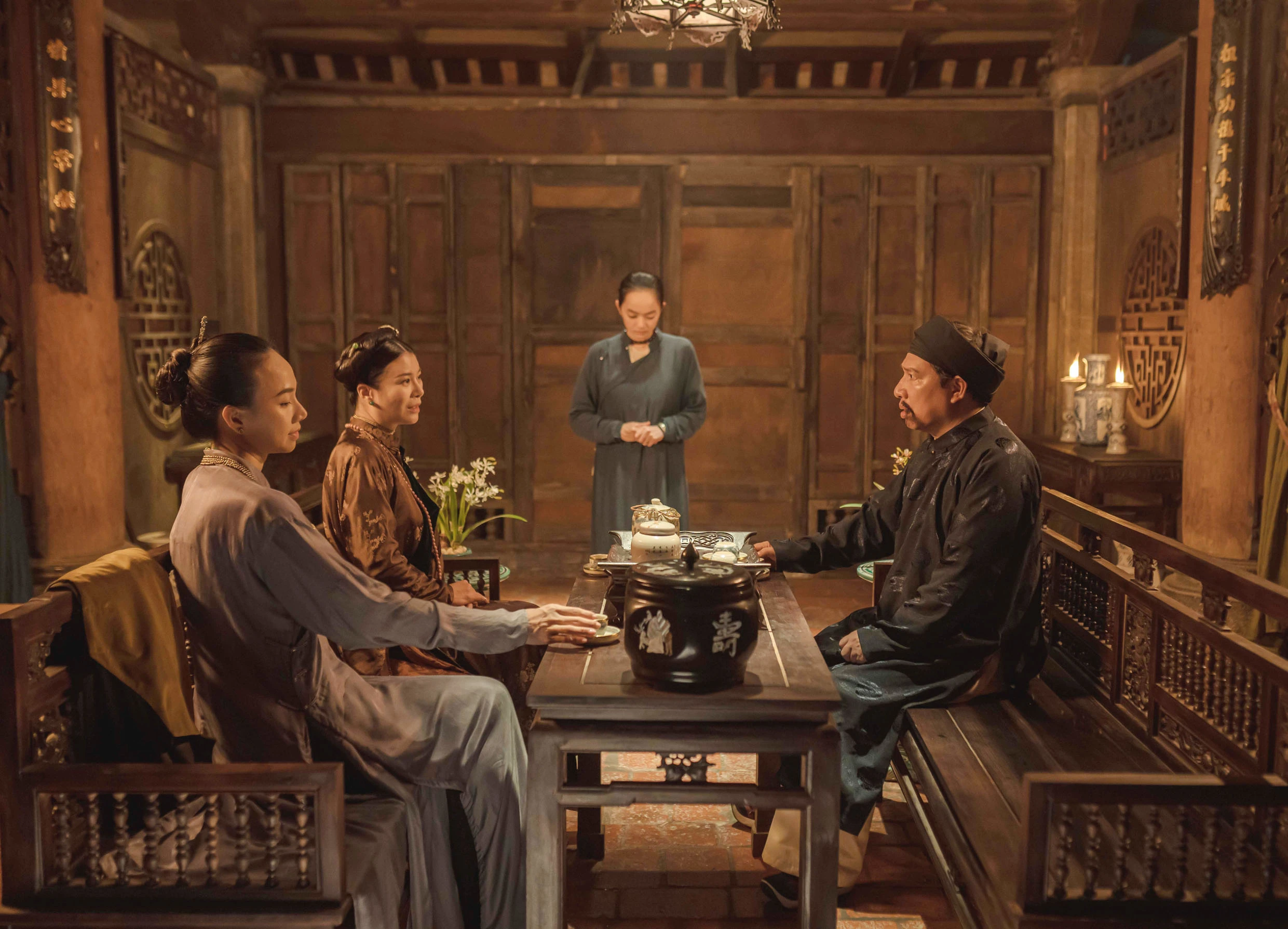 "Người vợ cuối cùng" quy tụ nhiều gương mặt diễn viên quen thuộc 2 miền.