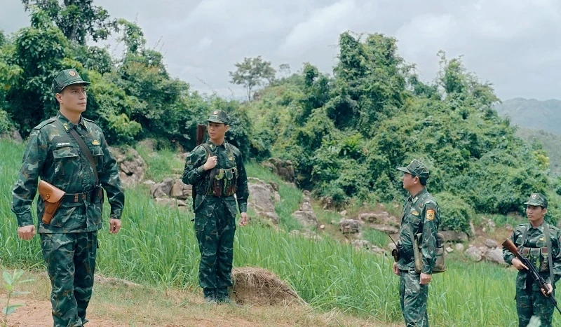 Hình ảnh trong phim “Cuộc chiến không giới tuyến”.
