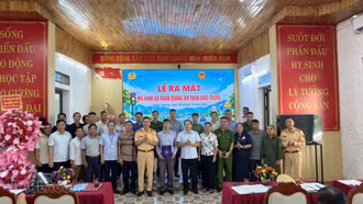 Lào Cai triển khai mô hình “Xã an toàn giao thông” đầu tiên tại Xuân Quang