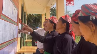 Các xã Văn Bàn, Khánh Yên, Minh Lương và Dương Quỳ rộn ràng khí thế hướng về "ngày hội non sông"
