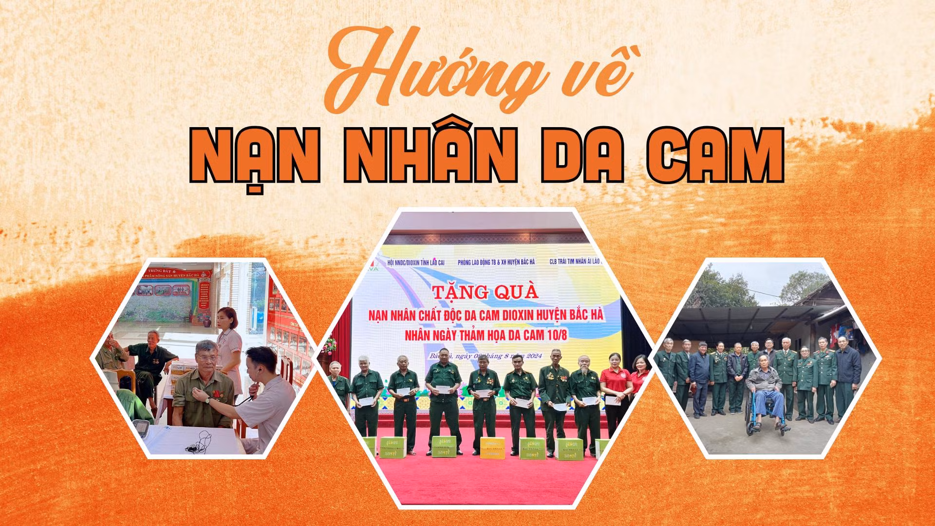 Hướng về nạn nhân da cam