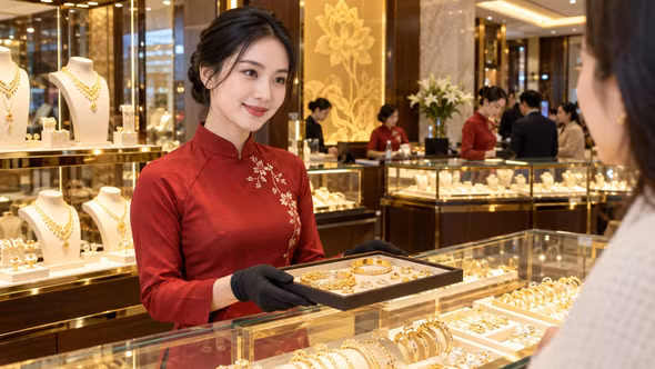 Giá vàng sáng 15/9 tiếp tục đi xuống, SJC còn 145,3 triệu đồng/lượng