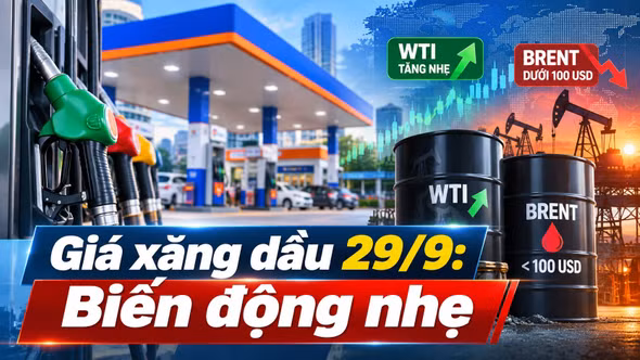 Giá xăng dầu hôm nay 29/9: Chờ hai phiên cuối trước kỳ 1/10