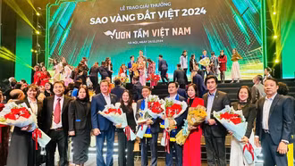 Lào Cai có 2 doanh nghiệp giành Giải thưởng Sao Vàng đất Việt năm 2024