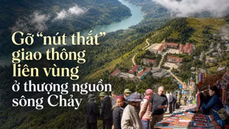 Gỡ “nút thắt” giao thông liên vùng ở thượng nguồn sông Chảy