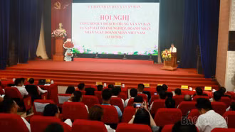 Văn Bàn công bố quy hoạch chung đến năm 2035 và gặp mặt doanh nghiệp, nhà đầu tư