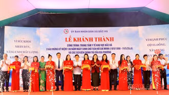 Bắc Hà: Khởi công, khánh thành nhiều dự án quan trọng
