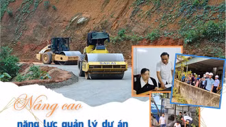 Nâng cao năng lực quản lý dự án cho các xã sau sáp nhập