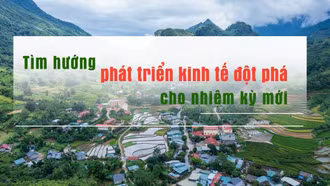 Tìm hướng phát triển kinh tế đột phá cho nhiệm kỳ mới