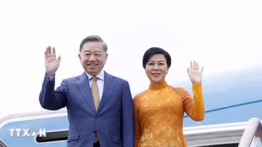 Tổng Bí thư, Chủ tịch nước Tô Lâm cùng Phu nhân bắt đầu thăm cấp Nhà nước Liên bang Nga