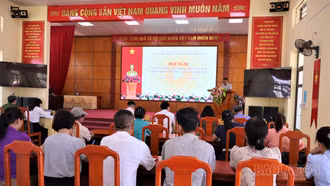 Nam Cường phấn đấu 100% tổ tiết kiệm và vay vốn xếp loại tốt