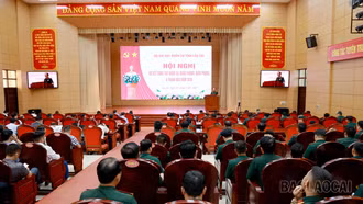 Triển khai nhiệm vụ công tác quân sự, quốc phòng và công tác đảng, công tác chính trị những tháng cuối năm 2026 