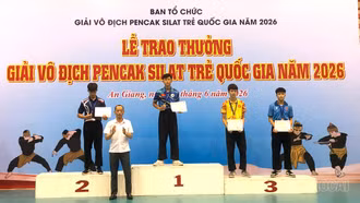Pencak Silat Lào Cai giành 01 huy chương Bạc, 02 huy chương Đồng tại Giải vô địch trẻ quốc gia 2026