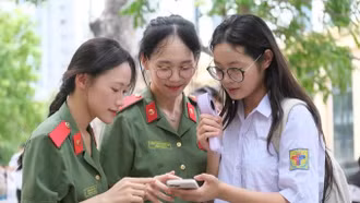 Cuộc đua vào các trường Công an nhân dân: Tỷ lệ chọi 11/1