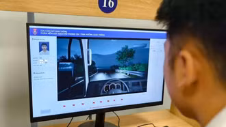Bỏ thi mô phỏng sát hạch lái xe từ 01/7