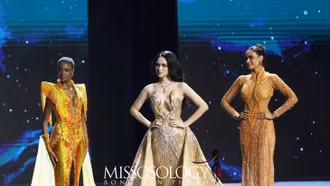 Hương Giang vuột ngôi hoa hậu Miss Grand All Stars sau màn thi ứng xử