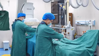 Bệnh viện Đa khoa số 1 tỉnh làm chủ kỹ thuật can thiệp động mạch vành qua da