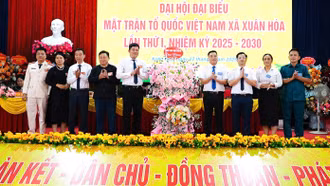 Đại hội Mặt trận Tổ quốc Việt Nam xã Xuân Hòa lần thứ I, nhiệm kỳ 2025 – 2030