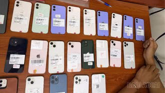 Lào Cai: Khởi tố vụ án vận chuyển lậu 28 điện thoại iPhone qua biên giới