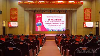 Bộ Chỉ huy Quân sự tỉnh Lào Cai phát động phong trào thi đua giai đoạn 2026 - 2030