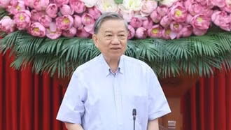 Tổng Bí thư Tô Lâm chủ trì buổi làm việc về dự thảo các văn kiện Đại hội XIV của Đảng
