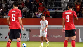 U23 Việt Nam thua đậm U23 Hàn Quốc 0-4, dừng bước ở tứ kết ASIAD 2026