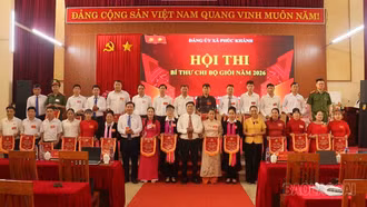 Nghĩa Đô, Phúc Khánh tổ chức Hội thi Bí thư chi bộ giỏi năm 2026