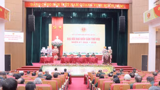 Đại hội Cựu chiến binh phường Lào Cai lần thứ VIII, nhiệm kỳ 2025 - 2030 thành công tốt đẹp