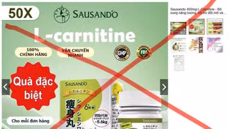 Cục An toàn thực phẩm yêu cầu Shopee gỡ sản phẩm giảm cân Sausando Slimming capsule