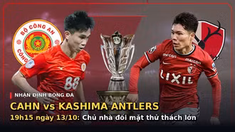 Nhận định bóng đá CAHN vs Kashima Antlers, 19h15 ngày 13/10: Chủ nhà đối mặt thử thách lớn