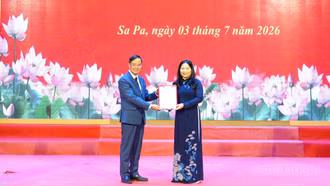 Ông Cấn Xuân Trọng giữ chức Phó Chủ tịch UBND phường Sa Pa