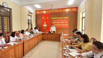Gặp mặt báo chí Giải việt dã phường Nam Cường mở rộng năm 2026