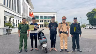 Camera AI phát hiện học sinh chưa đủ 16 tuổi vi phạm giao thông tại Trấn Yên