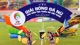 Tổng duyệt Lễ khai mạc Giải bóng đá nữ các dân tộc thiểu số Việt Nam - VTV Cup lần thứ I