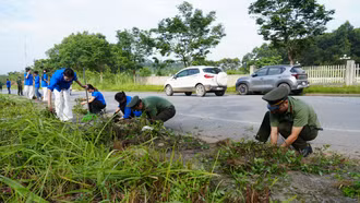Tuổi trẻ Công an tỉnh Lào Cai ra quân Chiến dịch Thanh niên tình nguyện hè 2026