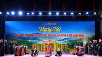 Khai mạc Ngày hội Văn hóa - Thể thao các dân tộc xã Văn Bàn năm 2026
