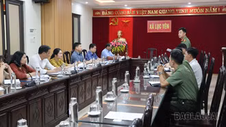 Kiểm tra công tác an ninh mạng, an toàn thông tin tại xã Lục Yên