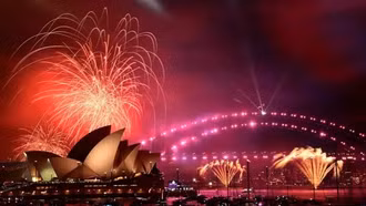Màn 'đại tiệc' ánh sáng đón năm mới chưa từng có tại Australia
