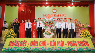 Đại hội đại biểu Mặt trận Tổ quốc Việt Nam xã Liên Sơn và xã Mường Hum thành công tốt đẹp