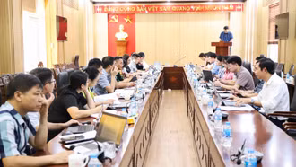 Đoàn giám sát của Ủy ban Kiểm tra Tỉnh ủy làm việc tại xã Bát Xát