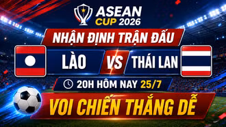 Nhận định Lào - Thái Lan, 20 giờ ngày 25/7: Voi chiến thắng dễ?