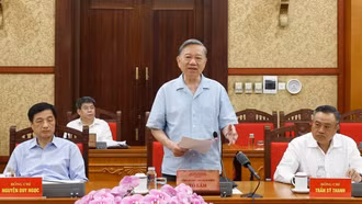Tổng Bí thư, Chủ tịch nước Tô Lâm làm việc với Ban Thường vụ Đảng ủy Thanh tra Chính phủ