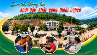Lan tỏa thông tin - Khơi dậy khát vọng thoát nghèo