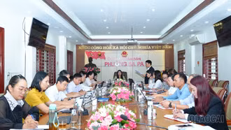 Kiểm tra việc sắp xếp, vận hành các cơ sở giáo dục tại phường Sa Pa và xã Púng Luông