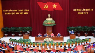 Khai mạc Hội nghị lần thứ tư Ban Chấp hành Trung ương Đảng khóa XIV