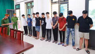 Lào Cai: Khởi tố 10 bị can về tội “Gây rối trật tự công cộng”